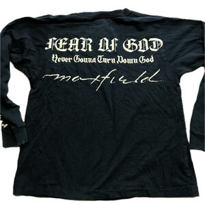 Fear Of God Maxfield Long Sleeve Tshirt XS / S Black FOG Essentials